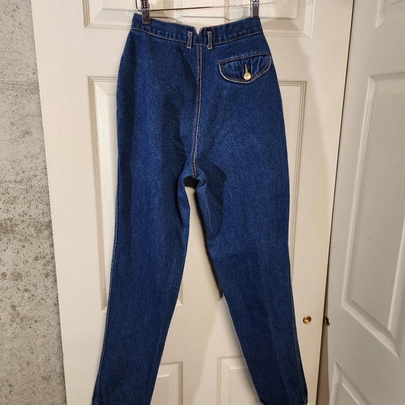 inventory reduction 30% off bundl Vintage 80s Backsiders high rise jeans size 11 - Picture 4 of 16